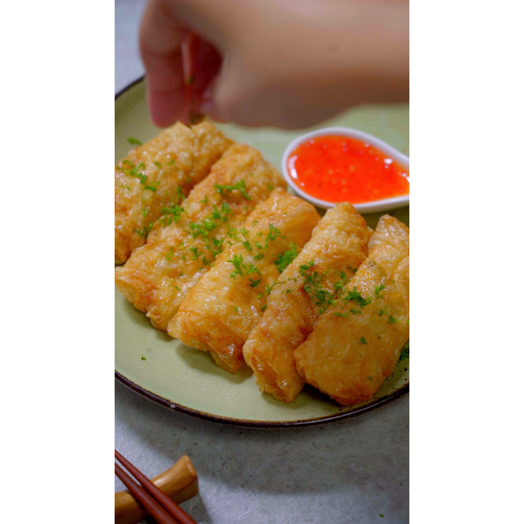 

Dimsum Ayam Kulit Kembang Tahu