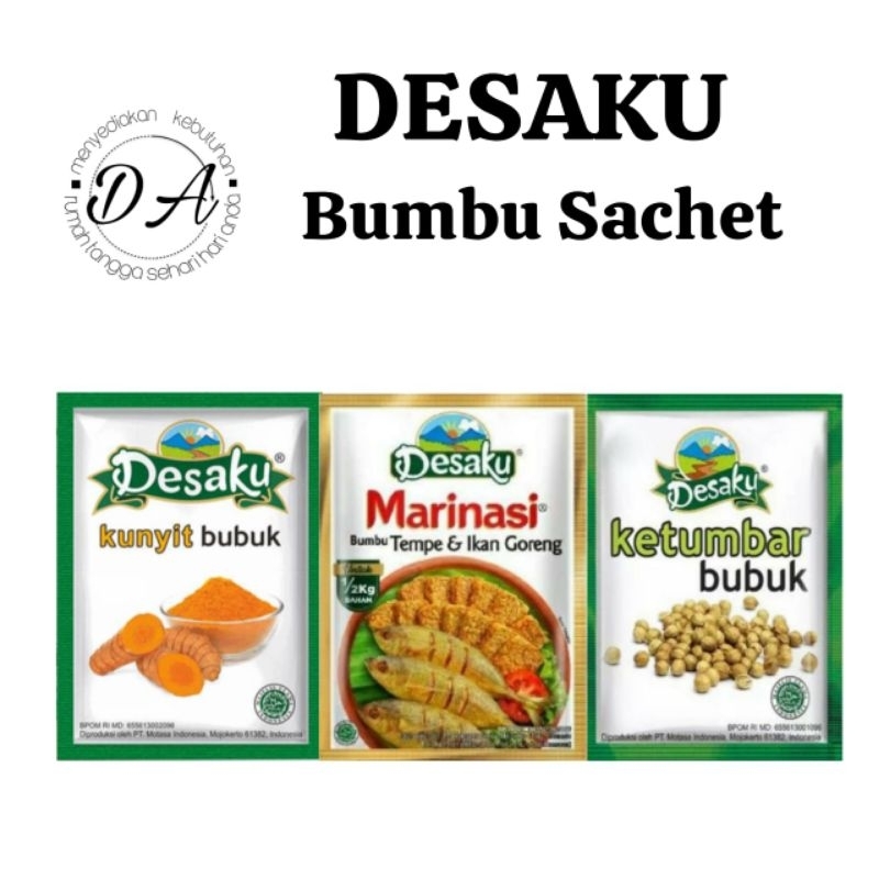 

•DA• DESAKU MARINASI/ DESAKU KETUMBAR/DESAKU KUNYIT