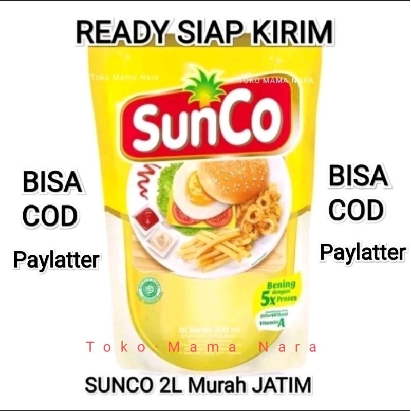 

Minyak Goreng Sunco Promo 2L Jatim Murah bisa COD