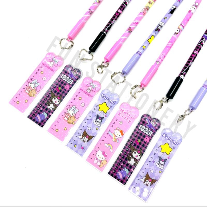 

Pulpen Penggaris Sanrio
