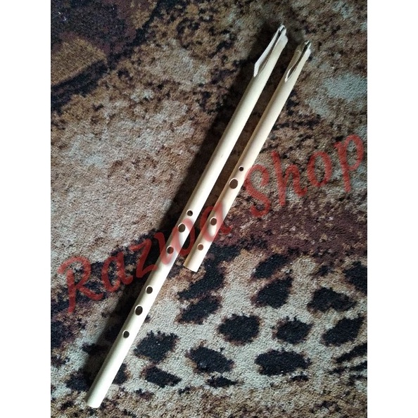 KODE R15S Suling Sunda 1 set2buah kualitas pentas ukuran 56
