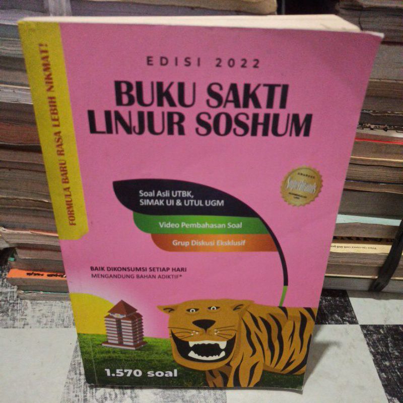 BUKU SAKTI LINJUR SOSHUM, SOAL ASLI UTBK, SIMAK UI & UTUL UGM,