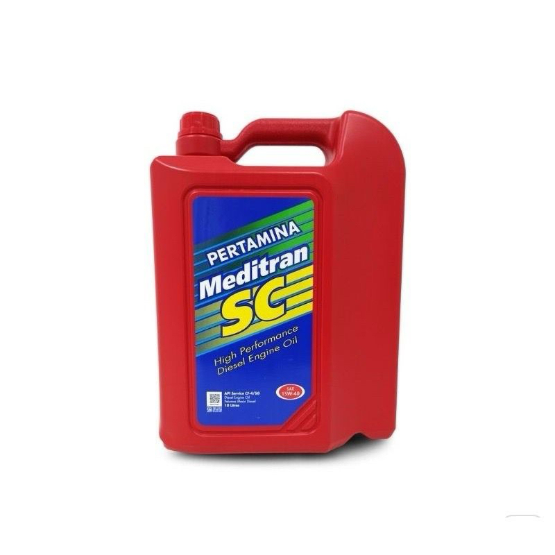 Oli Meditran Sc 10 Liter 15W-40 Oli Mesin Diesel Meditran Pertamina SC 10 Liter