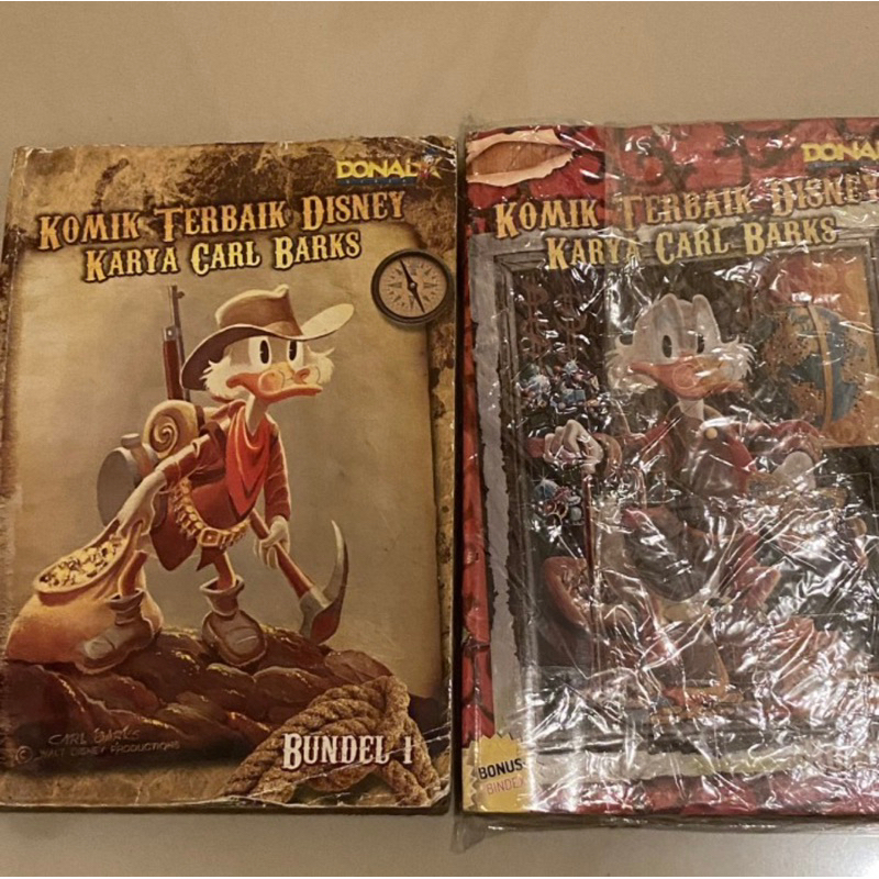 SET Komik Terbaik Disney Karya Carl Barks 1 & 2