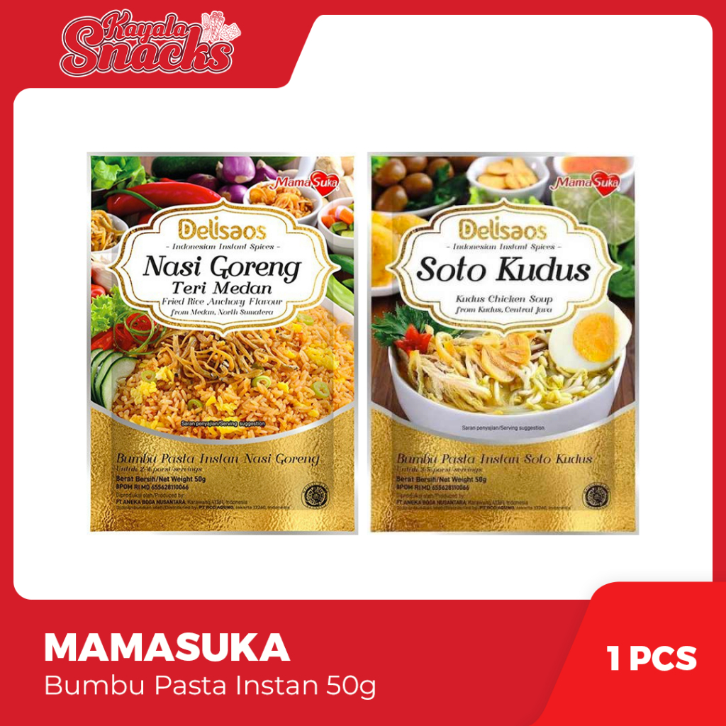 

MAMASUKA Bumbu Pasta Instan 50g - 1 Pcs