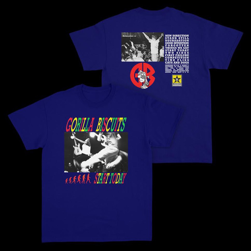 GORILLA BISCUITS - Start Today t shirt