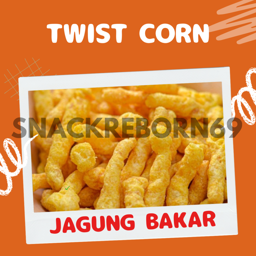 

Twist Corn Jagung Bakar 250 gram - 1 kg Termurah Terenak