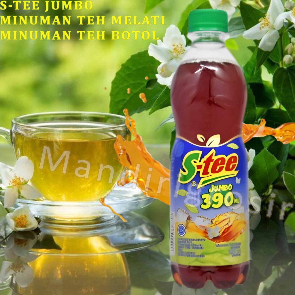 

Minuman Teh Kemasan Botol * S-Tee * Minuman Tea Melati * 390ml