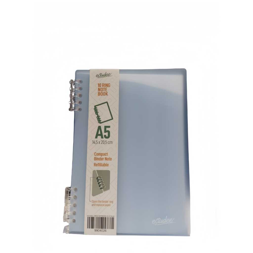 

ESTUDEE 10RING NOTEBOOK A5 ICE BLUE - GRAMEDIA BSD CITY