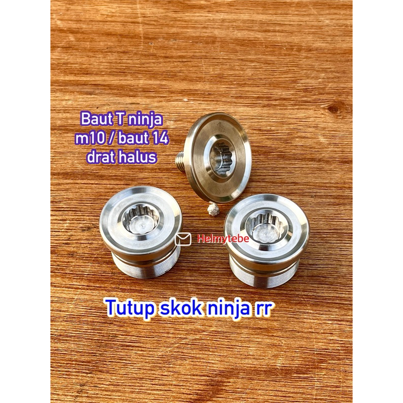 tutup skok ninja rr stenlis segi 12 handmade / Tutup skok ninja rr tutup shok ninja rr original copo