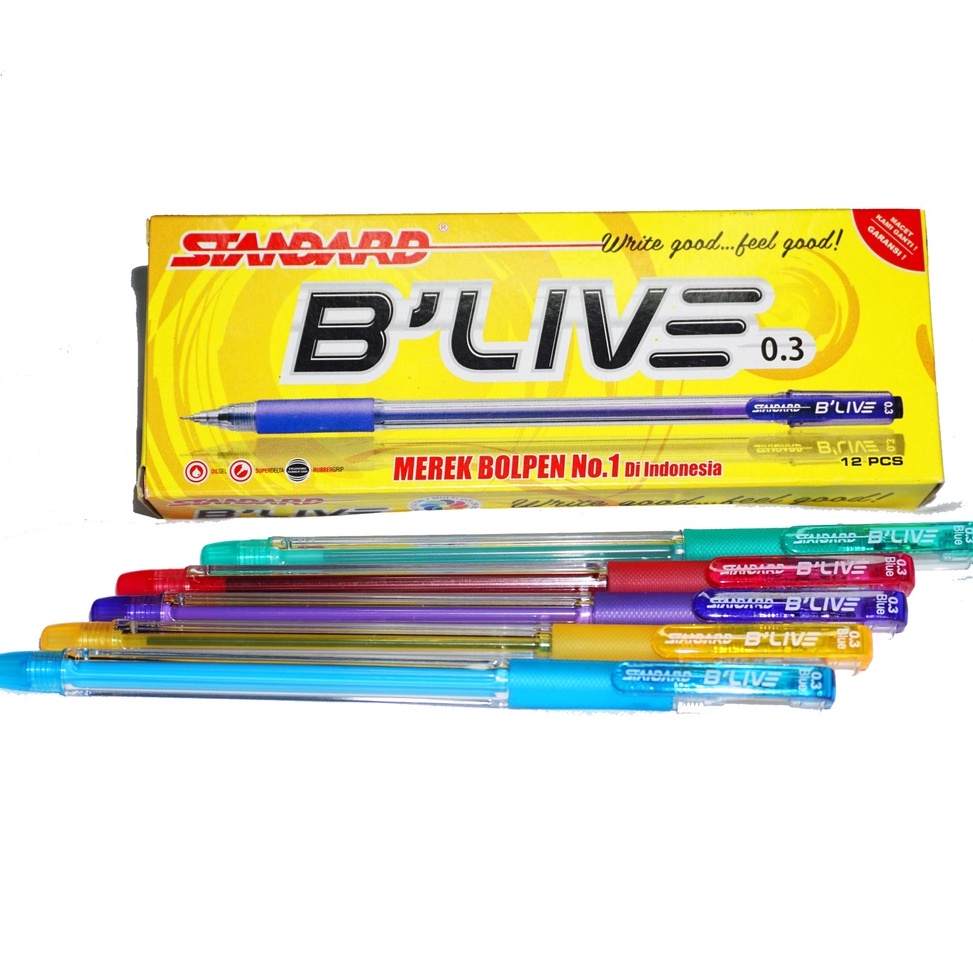 12pcs  Pulpen STANDARD Pulpen BLIVE  Bulpen BLive  BLIVE  BLive u O8X4