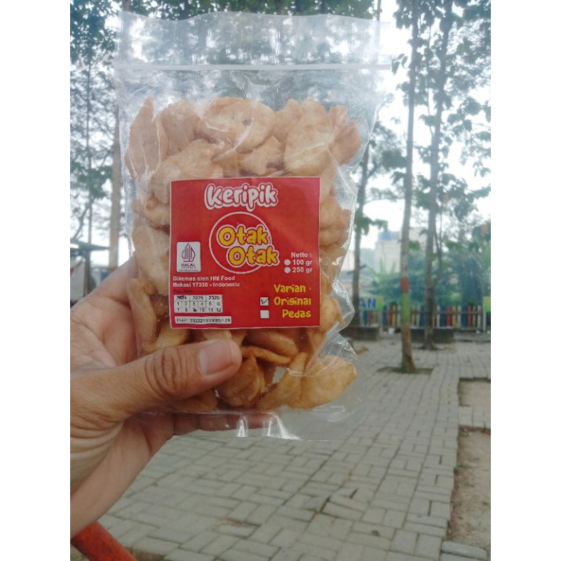 

keripik otak-otak ikan crispy 100gr gurih dan nikmat