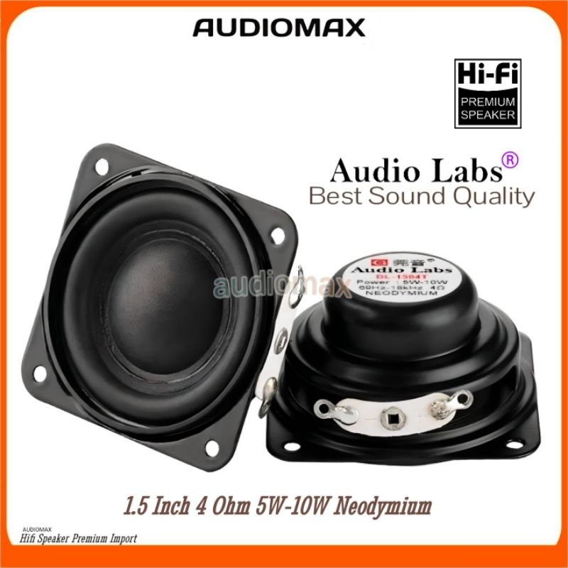 Speaker Full range 1.5 inch 4 ohm 5W Neodymium Quality Premium