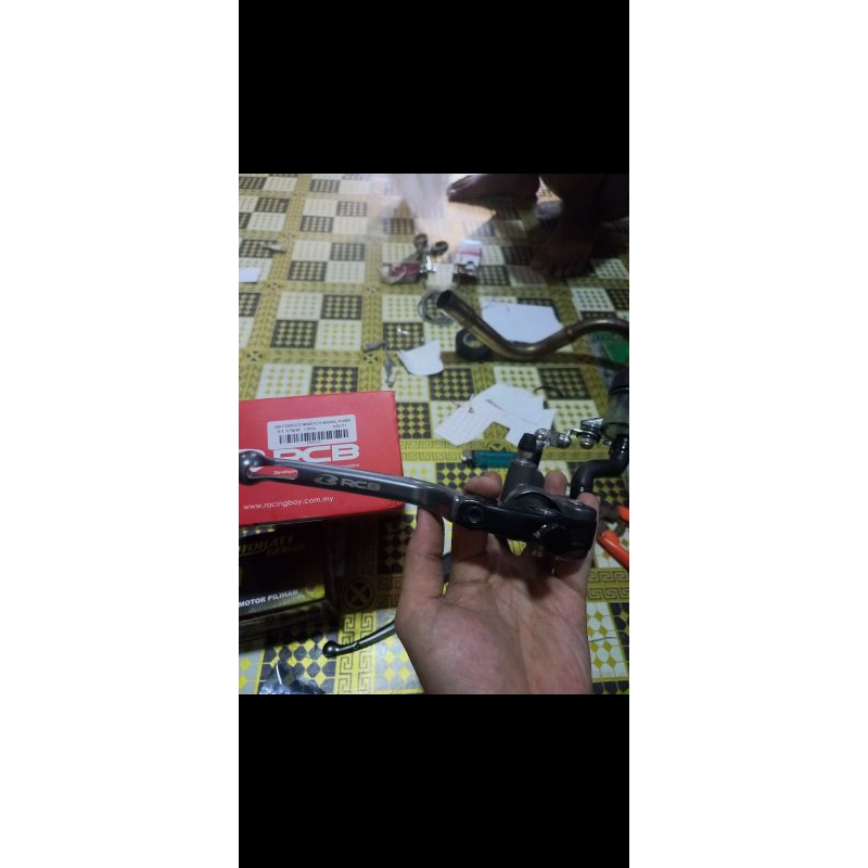 master rem rcb s1 17mm grey titanium mulus lengkap second likenew