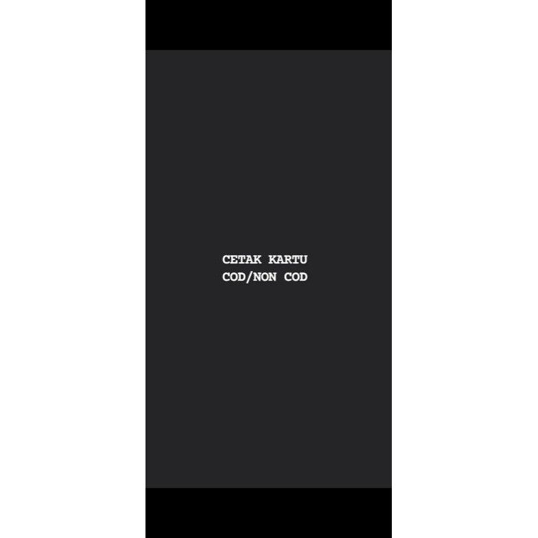 

CETAK KARTU CARD PREMIUM e U4L9