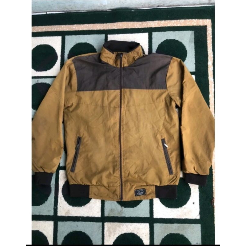 jaket bomber pria motoran heylook size M preloved