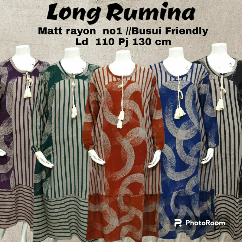 Daster Long Rumina