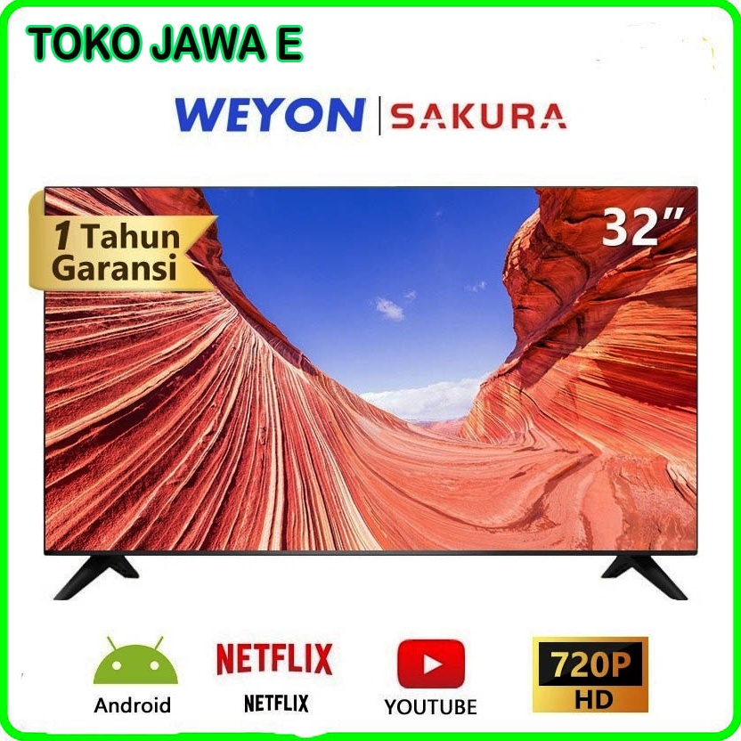BIG SALE  ANDROID TV WEYON LED TV WEYON 3 INCHANDROID WEYON 32 inch HD DIGITAL TV p D2W8
