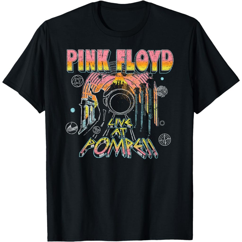 Baju Kaos Dewasa Pink Floyd Live At Pompeii T-Shirt