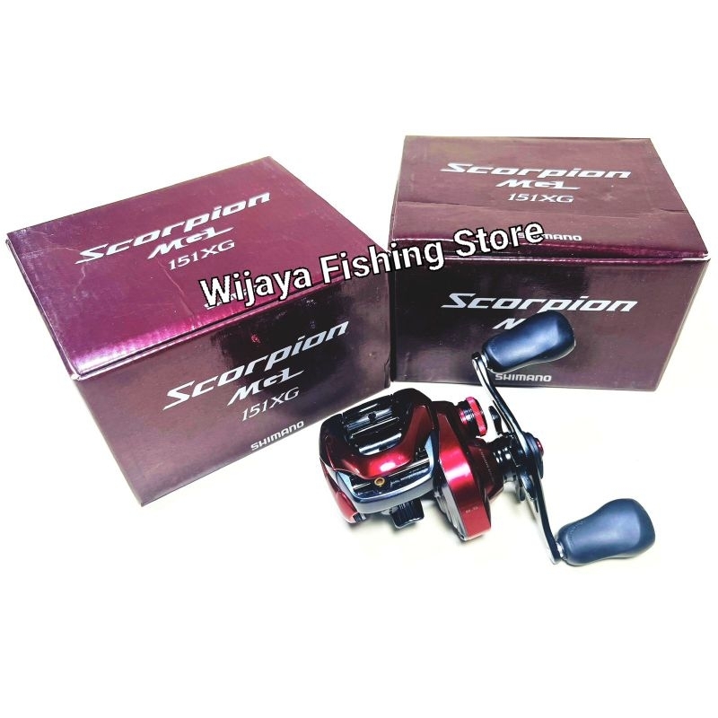Reel Pancing BC Shimano Scorpion MGL 151 XG HANDLE KIRI