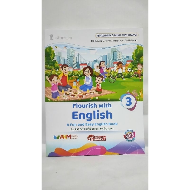 Buku Bhs Inggris SD 3 ksp (kurikulum merdeka) Tiga serangkai