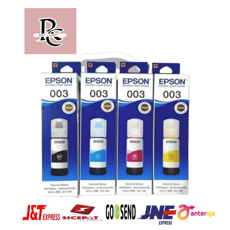 TINTA PRINTER EPSON 003 L3110/L1110/L5190 ORIGINAL