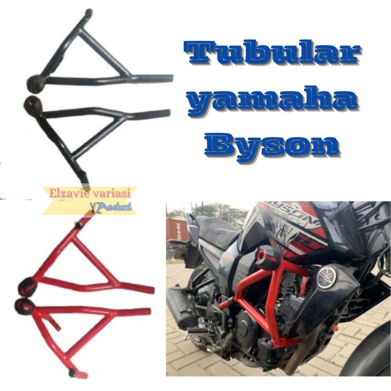 Tubular/crashbar yamaha byson karbu plus jalu agna/jalu frame tubular byson