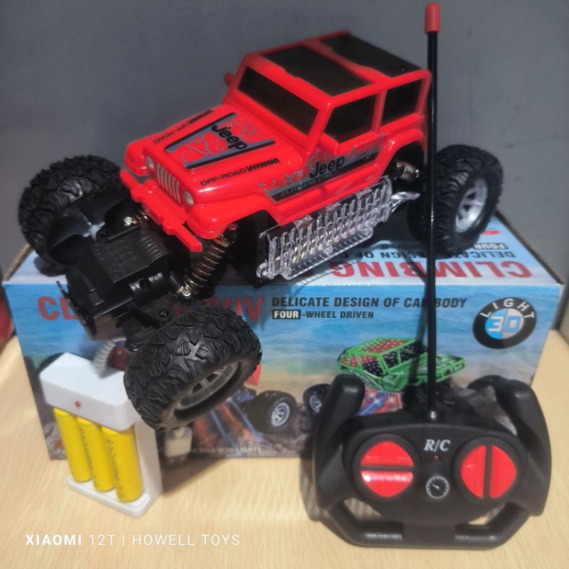 Rc rock crawler skala 1:16 1:18 mobil remote control rock crawler jeep offroad body
