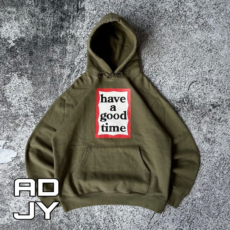 HOODIE HAVE A GOOD TIME ARMY | HAGT PREMIUM | JAKET PRIA WANITA TERBARU KEKINIAN | MURAH BERKUALITAS
