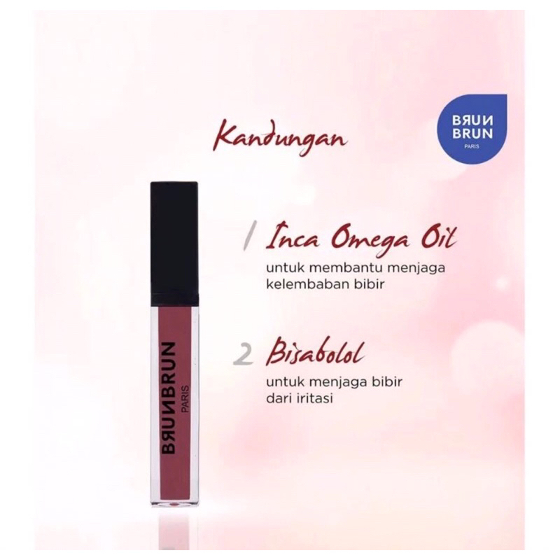 Brunbrun Lip Color Matte