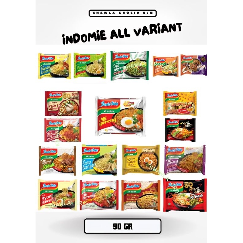 

KALSEL INDOMIE GORENG AYAM RENDANG KUAH SOTO BANJAR SAMBAL SEBLAK 90 GR