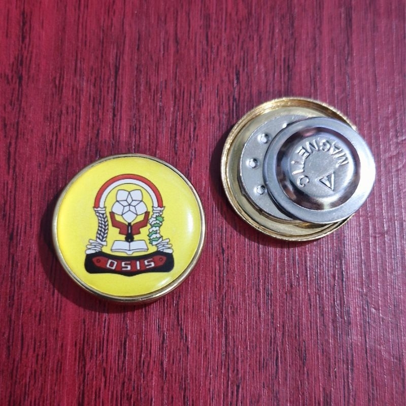 PIN OSIS SMP - PIN OSIS SMA - LENCANA OSIS - BROS OSIS