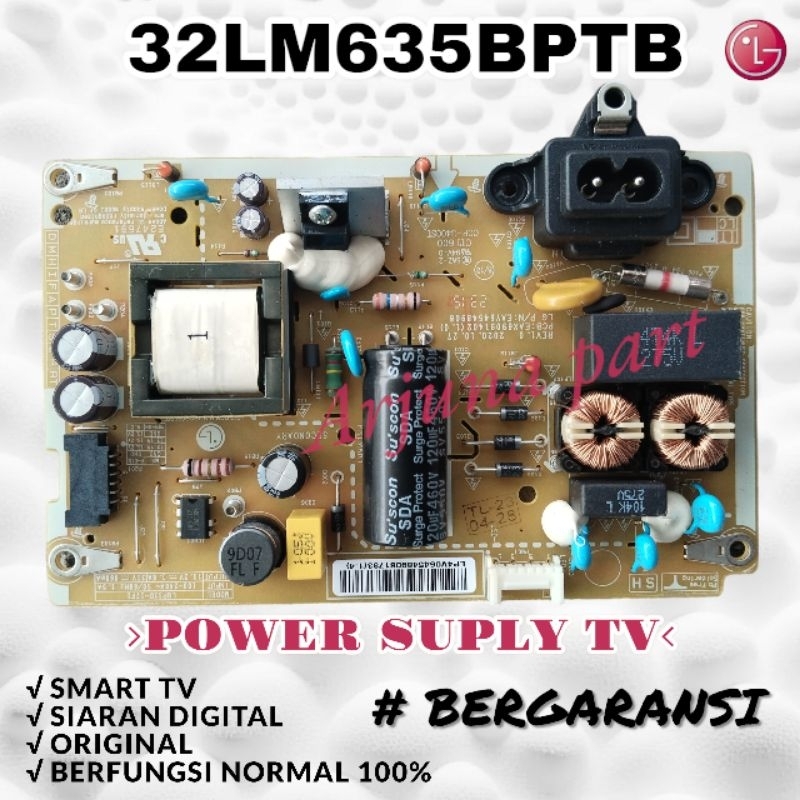 PSU TV LG 32LM635BPTB / POWER SUPLY TV LG 32LM635BPTB / PSU 32LM635BPTB