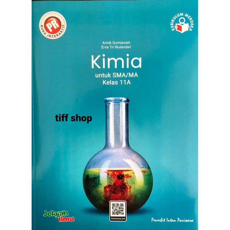 Buku LKS / PR Kimia kelas 11A, semester 1,(Kurikulum Merdeka) Intan Pariwara
