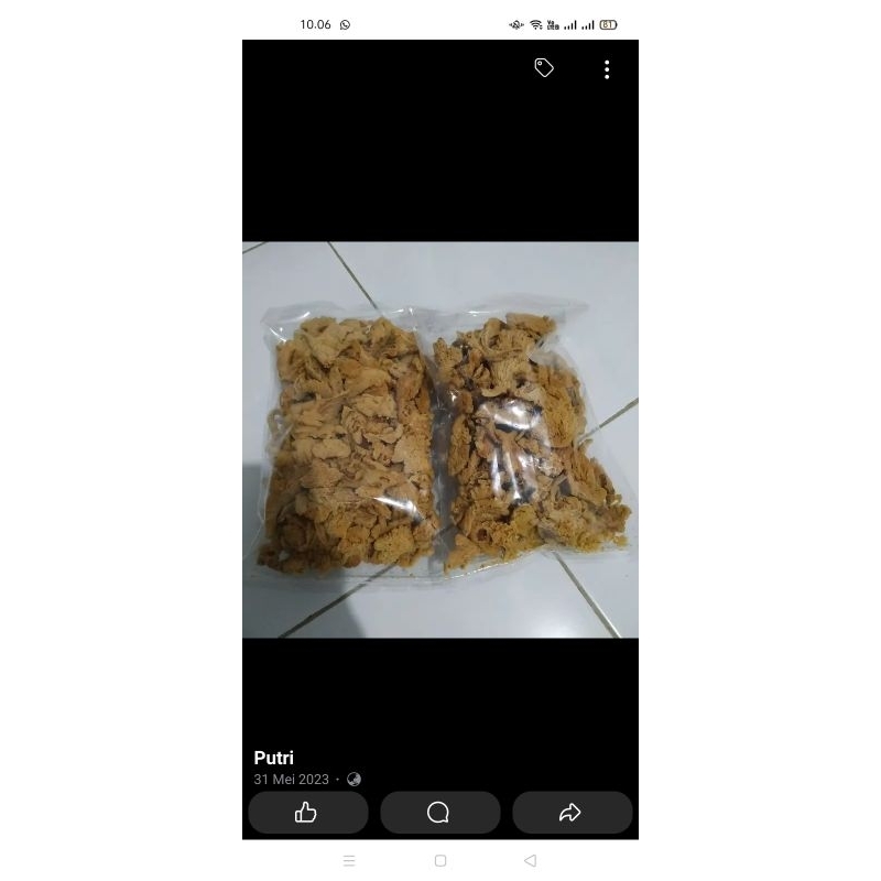 Kripik Jamur Tiram