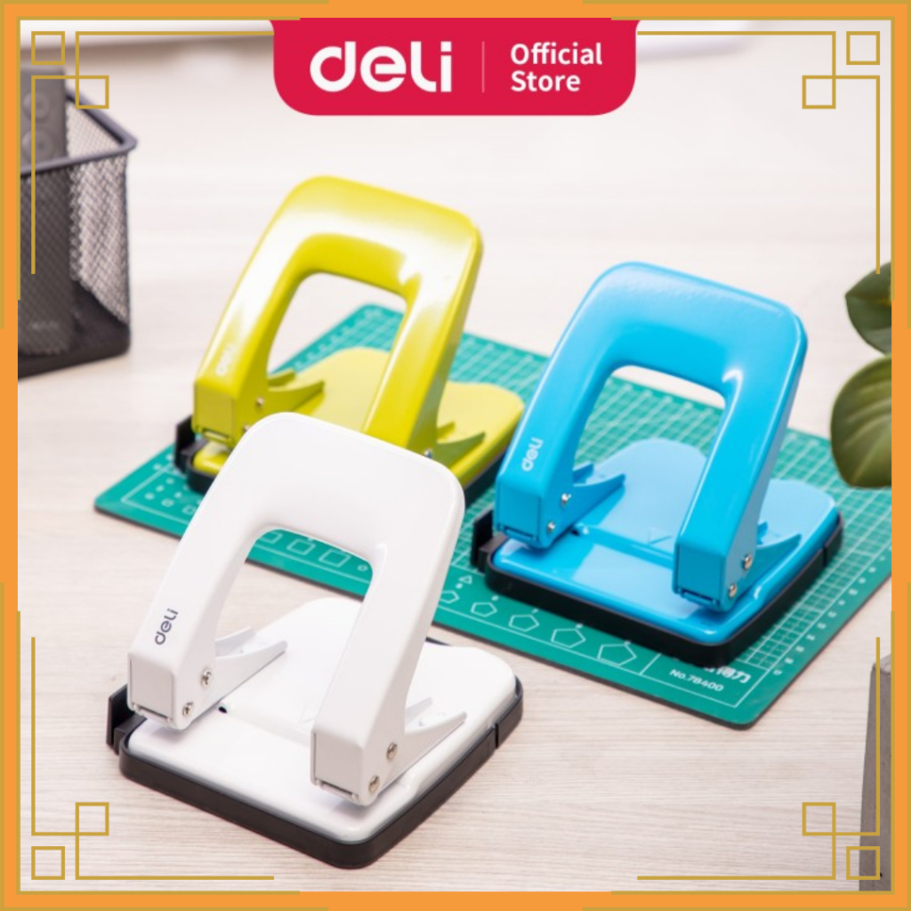 

DELI Pembolong kertas kecil, sedang, besar 0136/0137/0138