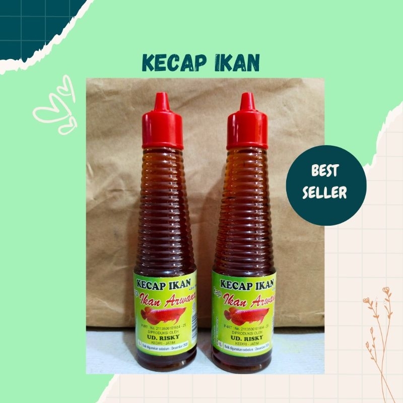 

Kecap Ikan Asli Halal kemasan botol