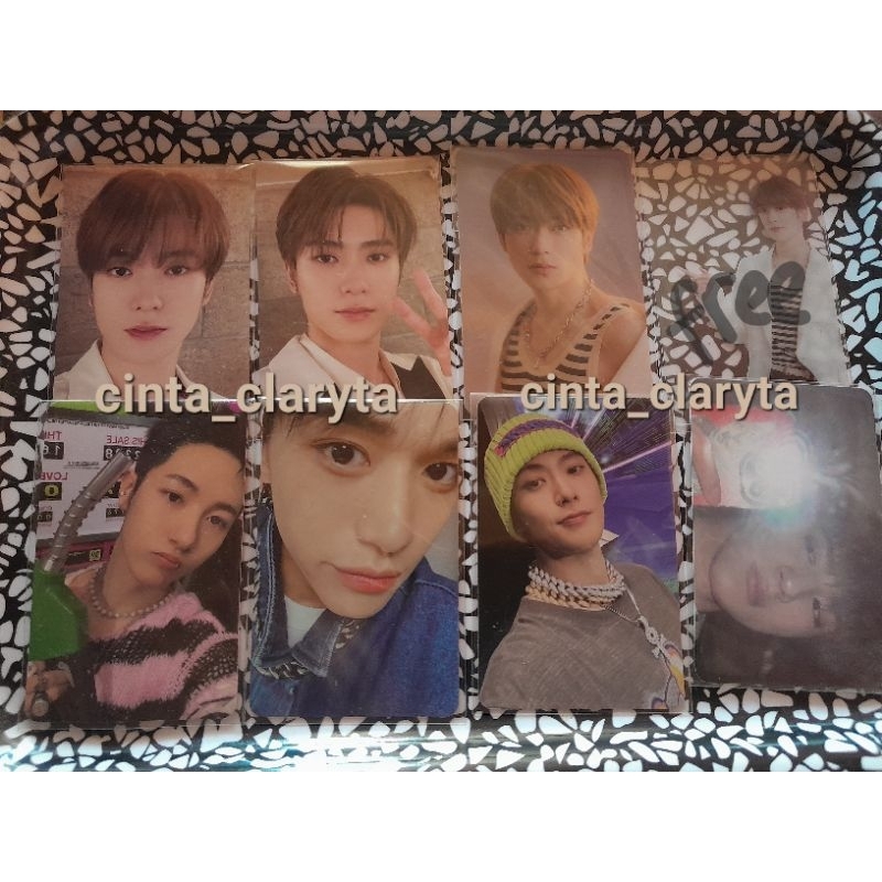 photocard jaehyun jeno lucas renjun nct official album digipack pc