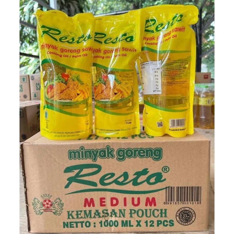 

Minyak goreng resto 1L Promo Hari ini