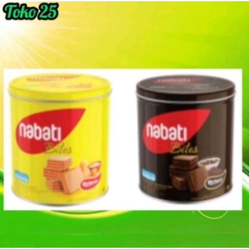 

Nabati Wafer Keju Coklat Kaleng