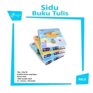 

BUKU TULIS SIDU 38 ISI 10 PCS