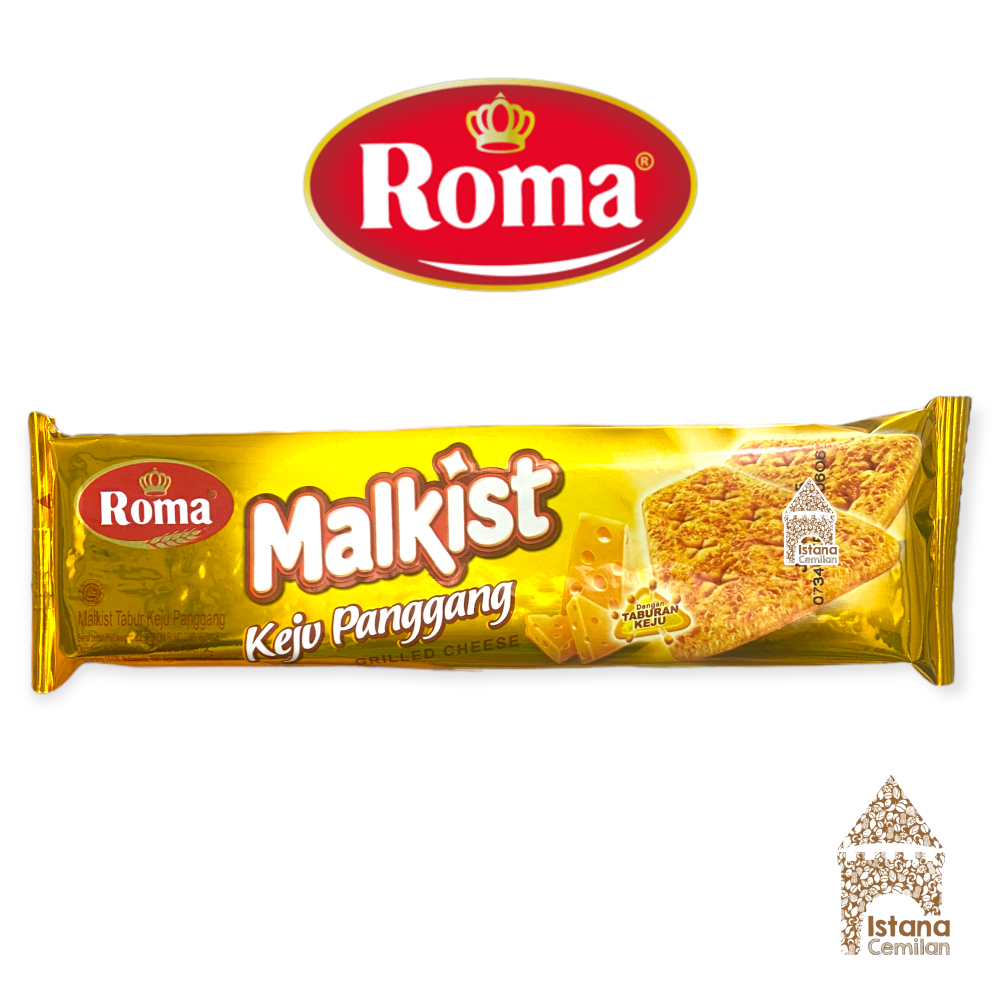 

Roma Malkist Keju Panggang 22 Gram SATUAN
