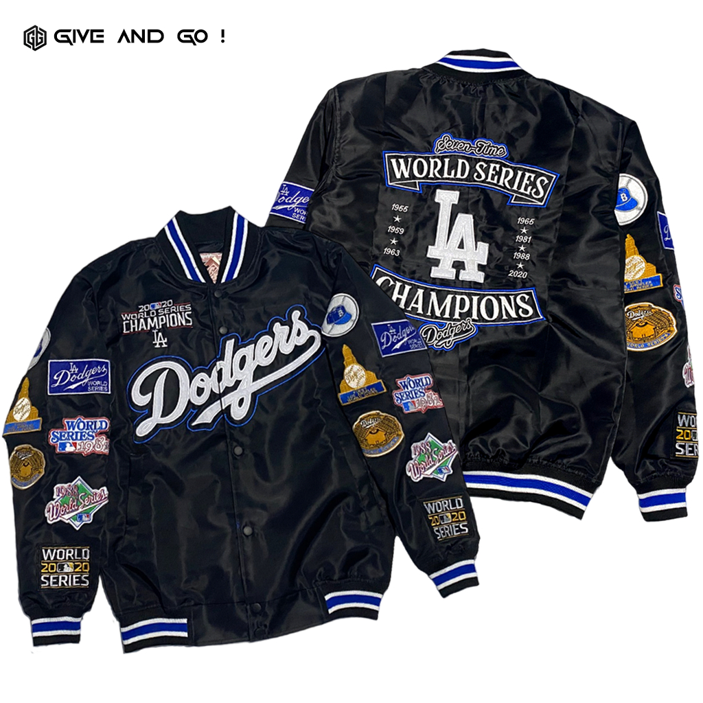 Varsity Baseball Los Angeles Dodgers Bomber Jackets Track Jacket Mechanic Varsity Jacket for Men