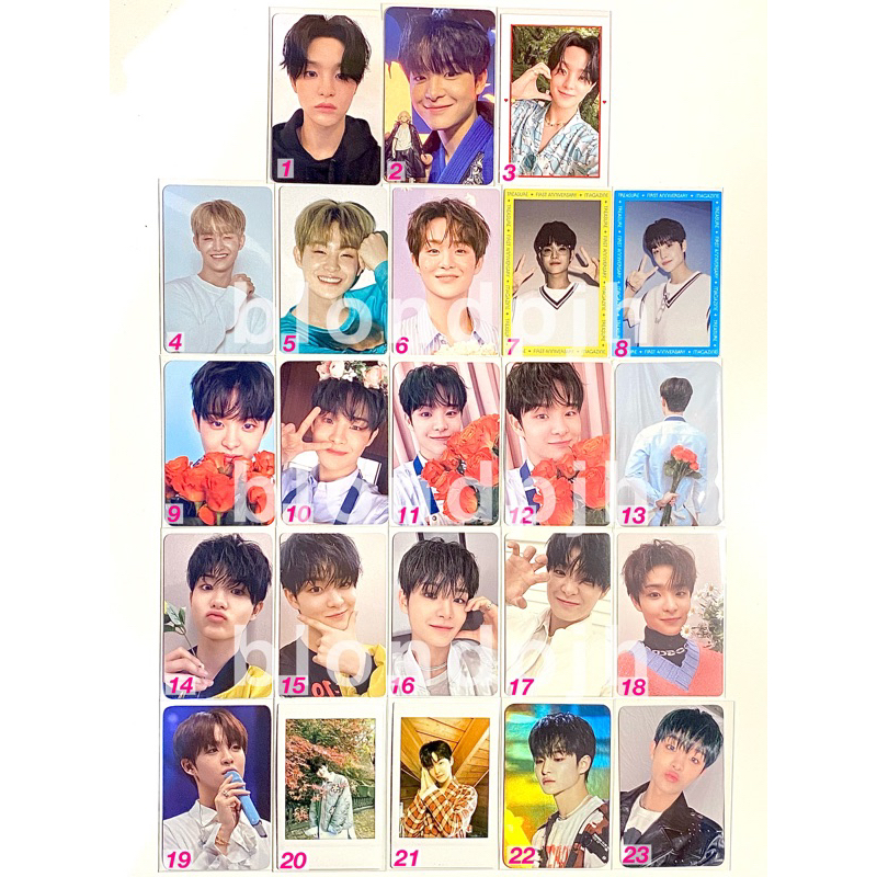 [ OFFICIAL / READ DESC ] TREASURE Jihoon PC Photocard Deco Kit RPC Magazine Blooming POB PO Benefit 