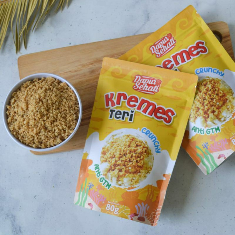 

Kremes Teri / Keremes Udang Dapur Sehati Non MSG Cemilan Anak