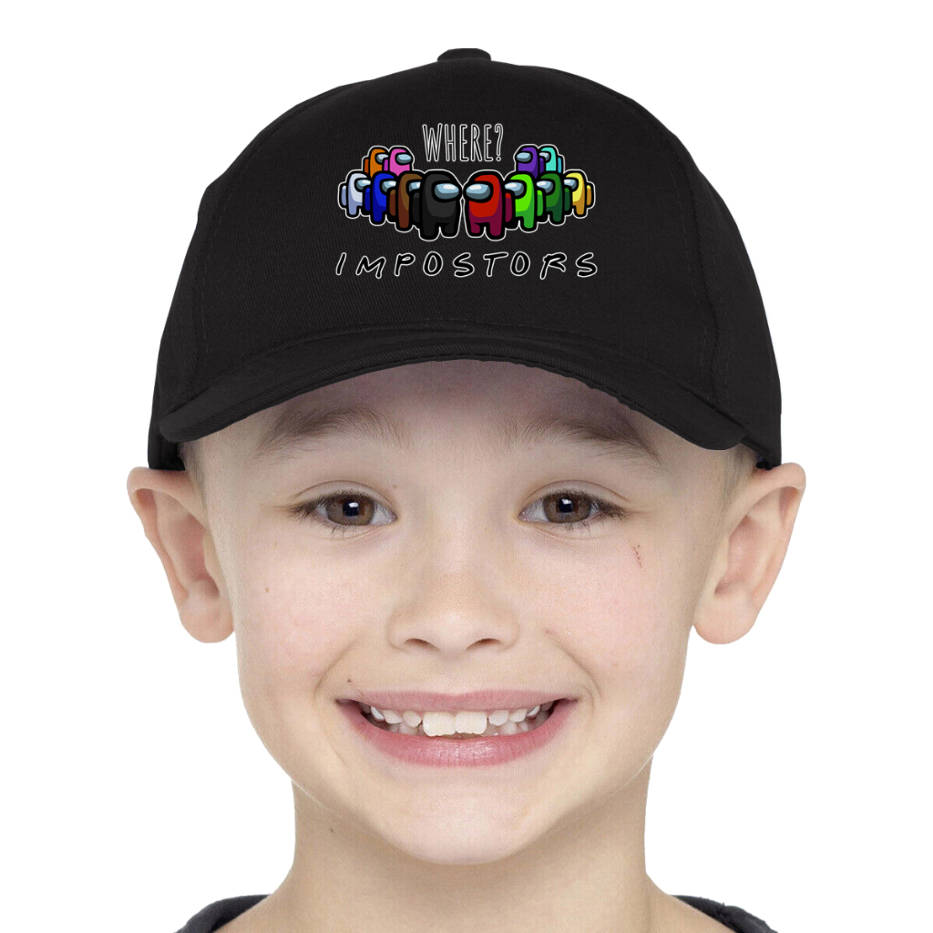 Topi Anak Game Among Us Karakter Atasan Anak Laki-Laki Perempuan AMS-02