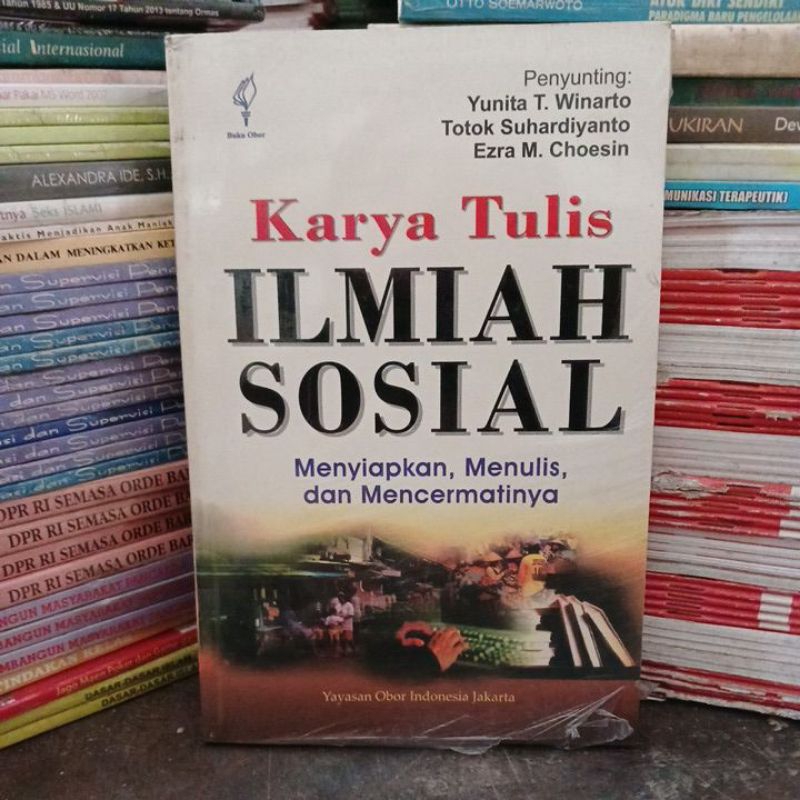 Karya tulis ilmiah sosial.  cr41
