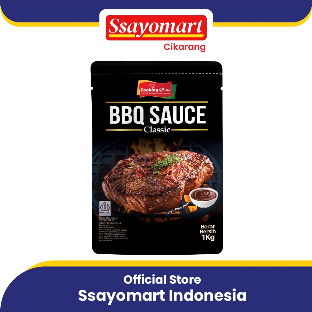 Saus BBQ korea 1Kg / Sauce daging BBQ STEAK
