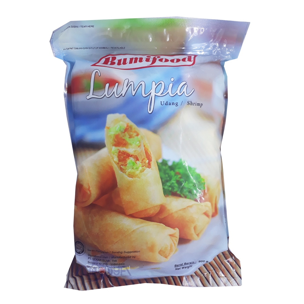 

BumiFood LUMPIA UDANG 43PCS (900GR)