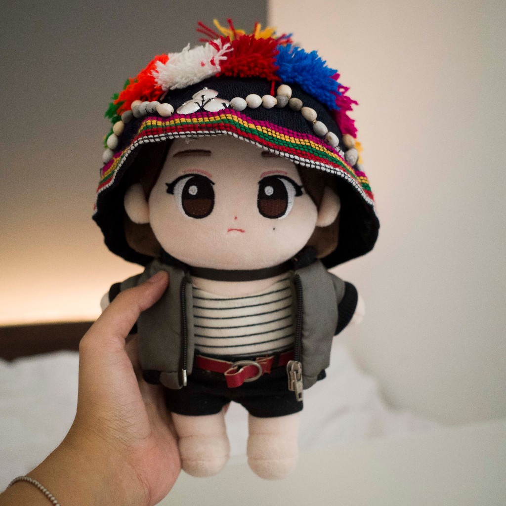 IU "Leon" Mathilda Plush Korea Doll 20 cm + Bundle Thailand Bucket Hat Preloved